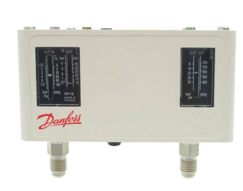 PRESSOSTATO ALTA E BAIXA KP15 REARME AUTOMATICO DANFOSS 060124191