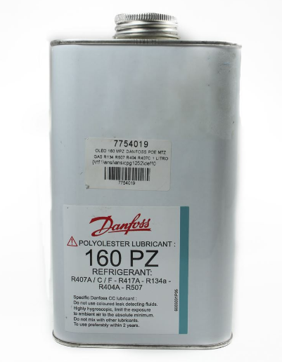 USE COD 120Z0638 OLEO 60 PZ DANFOSS POLYOLESTER GAS R134 R507 R404 R407C 1 LITRO 7754019