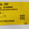 sensor anticongelamento sen00962 trane 2